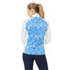 Pure Golf Ladies Gia Summer Mid Layer Jacket Santorini Skies