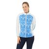 Pure Golf Ladies Gia Summer Mid Layer Jacket Santorini Skies