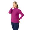 Pure Golf Ladies Iris ¼ Zip Top Plum