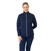 Pure Golf Ladies Lola Lined Textured Winter Jacket Navy