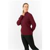 Pure Golf Ladies Sorrell Lined Sweater Merlot