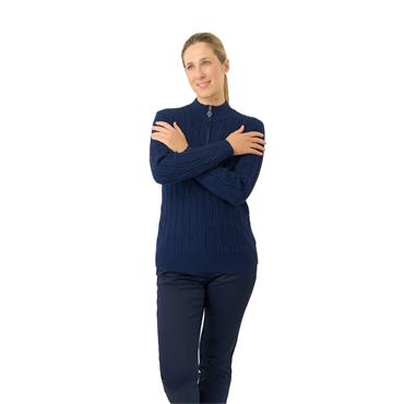 Pure Golf Ladies Sorrell Lined Sweater Navy