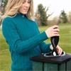 Pure Golf Ladies Sorrell Lined Sweater Deep Teal