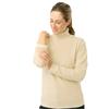 Pure Golf Ladies Sarah Roll Neck Sweater Limestone