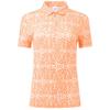 Pure Golf Ladies Amity Polo Shirt Cantaloupe