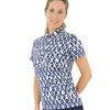 Pure Golf Ladies Amity Polo Shirt Sands of Time