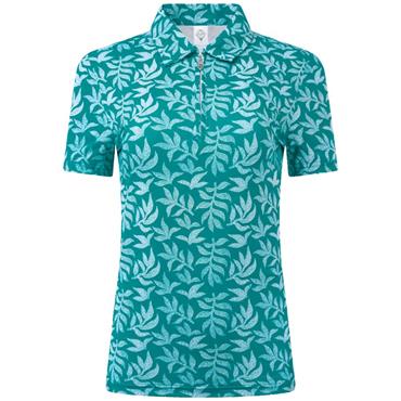 Pure Golf Ladies Amity Polo Shirt Teal