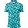 Pure Golf Ladies Amity Polo Shirt Teal