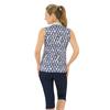 Pure Golf Ladies Felicity Sleeveless Polo Shirt Sands of Time