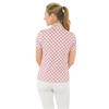 Pure Golf Ladies Ellen Polo Shirt Mediterranean Sunset