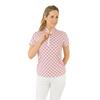 Pure Golf Ladies Ellen Polo Shirt Mediterranean Sunset