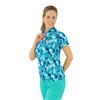 Pure Golf Ladies Ellen Polo Shirt Water Lily