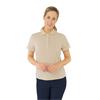 Pure Golf Ladies Imy Buttoned Polo Shirt Sandstone