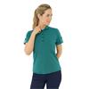 Pure Golf Ladies Imy Buttoned Polo Shirt Teal