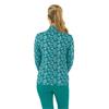 Pure Golf Ladies Long Sleeve Serenity ¼ Zip Top Teal