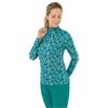 Pure Golf Ladies Long Sleeve Serenity ¼ Zip Top Teal