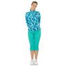 Pure Golf Ladies Balance ¼ Zip Mid Layer Water Lily