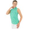Pure Golf Ladies Amity 2 Sleeveless Polo Shirt Sweet Pea