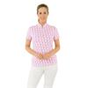 Pure Golf Ladies Ellen Polo Shirt Fairway Fizz