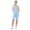 Pure Golf Ladies Ellen Polo Shirt Mirrored Moonstone