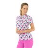 Pure Golf Ladies Ellen Polo Shirt Portrait of Paradise