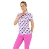 Pure Golf Ladies Ellen Polo Shirt Portrait of Paradise