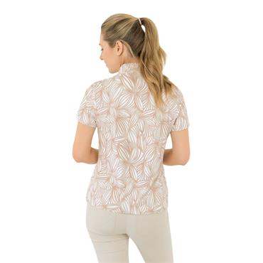 Pure Golf Ladies Ellen Polo Shirt Whitecap Whisper