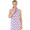 Pure Golf Ladies Miley 2 Sleeveless Dress Portrait of Paradise