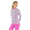 Pure Golf Ladies Serenity 2 ¼ Zip Top Portrait of Paradise
