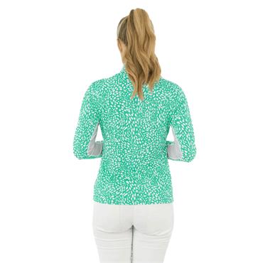 Pure Golf Ladies Balance ¼ Zip Mid Layer Sweet Pea Awe