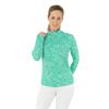 Pure Golf Ladies Balance ¼ Zip Mid Layer Sweet Pea Awe