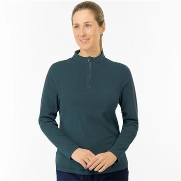 Pure Golf Ladies Iris Supersoft 1/4 Zip Teal