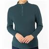 Pure Golf Ladies Iris Supersoft 1/4 Zip Teal