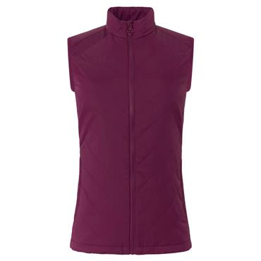 Pure Golf Ladies Josie Gilet Cherry