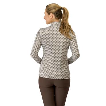 Pure Golf Ladies Arusha Long Sleeve Midlayer Espresso Martee-Ni