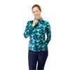 Pure Golf Ladies Arusha Long Sleeve Midlayer Leaf Lagoon