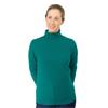 Pure Golf Ladies Sarah Roll Neck Jumper with Faux Fur Lining Deep Teal