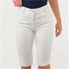 Pure Golf Ladies Trust2 Bermuda Shorts White