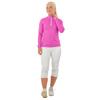Pure Golf Ladies Tranquility 1/4 Zip Midlayer Top Azalea