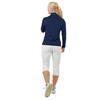 Pure Golf Ladies Tranquility 1/4 Zip Midlayer Top Navy