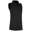 Proquip Ladies Pro Tech Sleeveless Polo Black