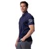 PXG Gents Athletic Fit Fairway Camo Polo Shirt Navy