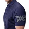PXG Gents Athletic Fit Fairway Camo Polo Shirt Navy
