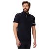 PXG Gents Athletic Fit Racer Polo Shirt Black
