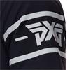 PXG Gents Athletic Fit Racer Polo Shirt Black