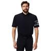 PXG Gents Comfort Fit Racer Polo Shirt Black