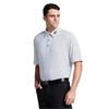 PXG Gents Comfort Fit Tour Pin Flag Polo Shirt White