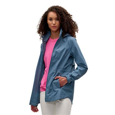 Zero Restriction Ladies Libby Rain Jacket Blue Smoke