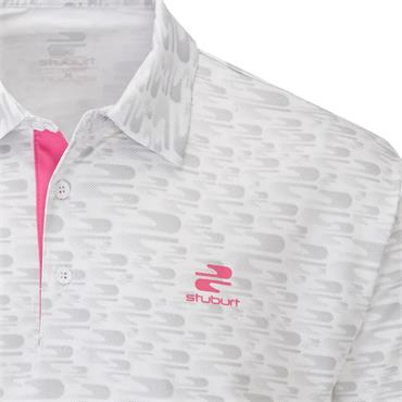 Stuburt Gents Goose Polo Shirt White