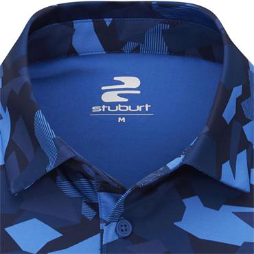 Stuburt Gents Bullfinch Polo Shirt Blue